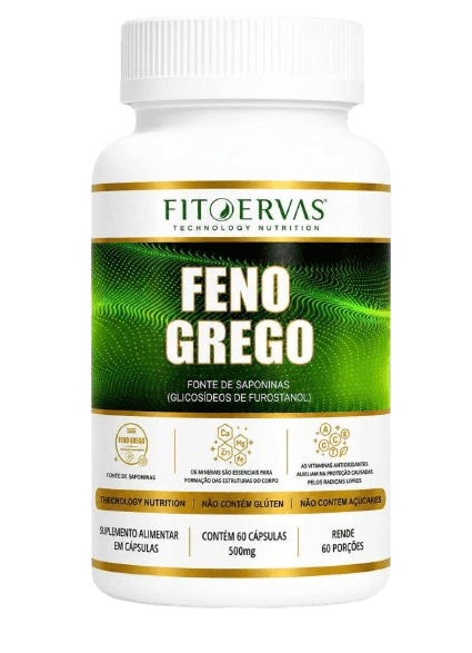 Feno Grego — 60 Cápsulas