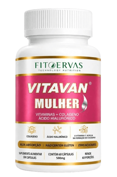 Vitavan Mulher — Multivitamínico Feminino — 60 Cápsulas